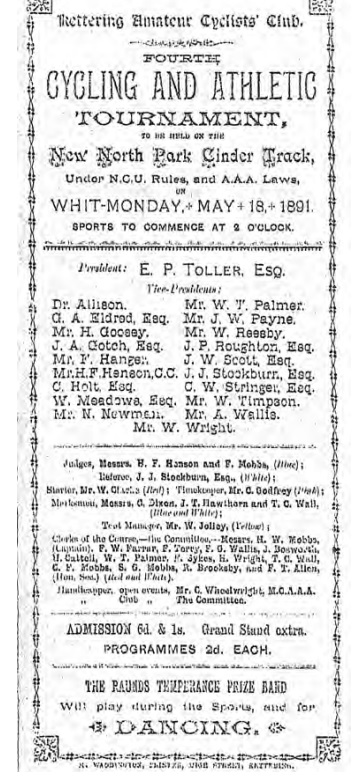 Kettering - North Park : Image credit Northamptonshire Past and Present - Ian Addis